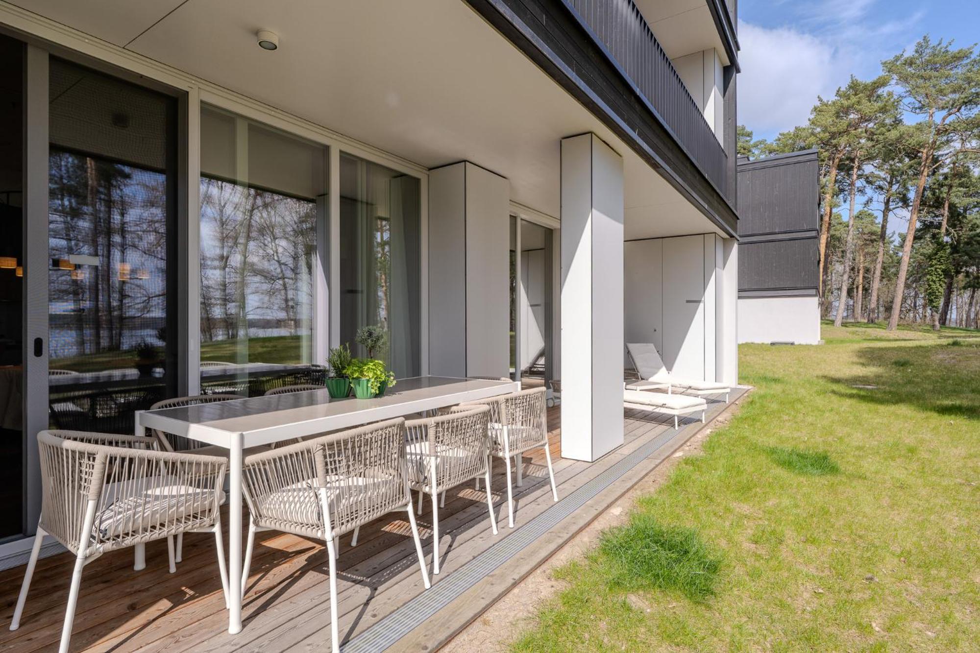 Marina Maisonette Seeblick Mit Pool Und Sauna Bad Saarow Buitenkant foto