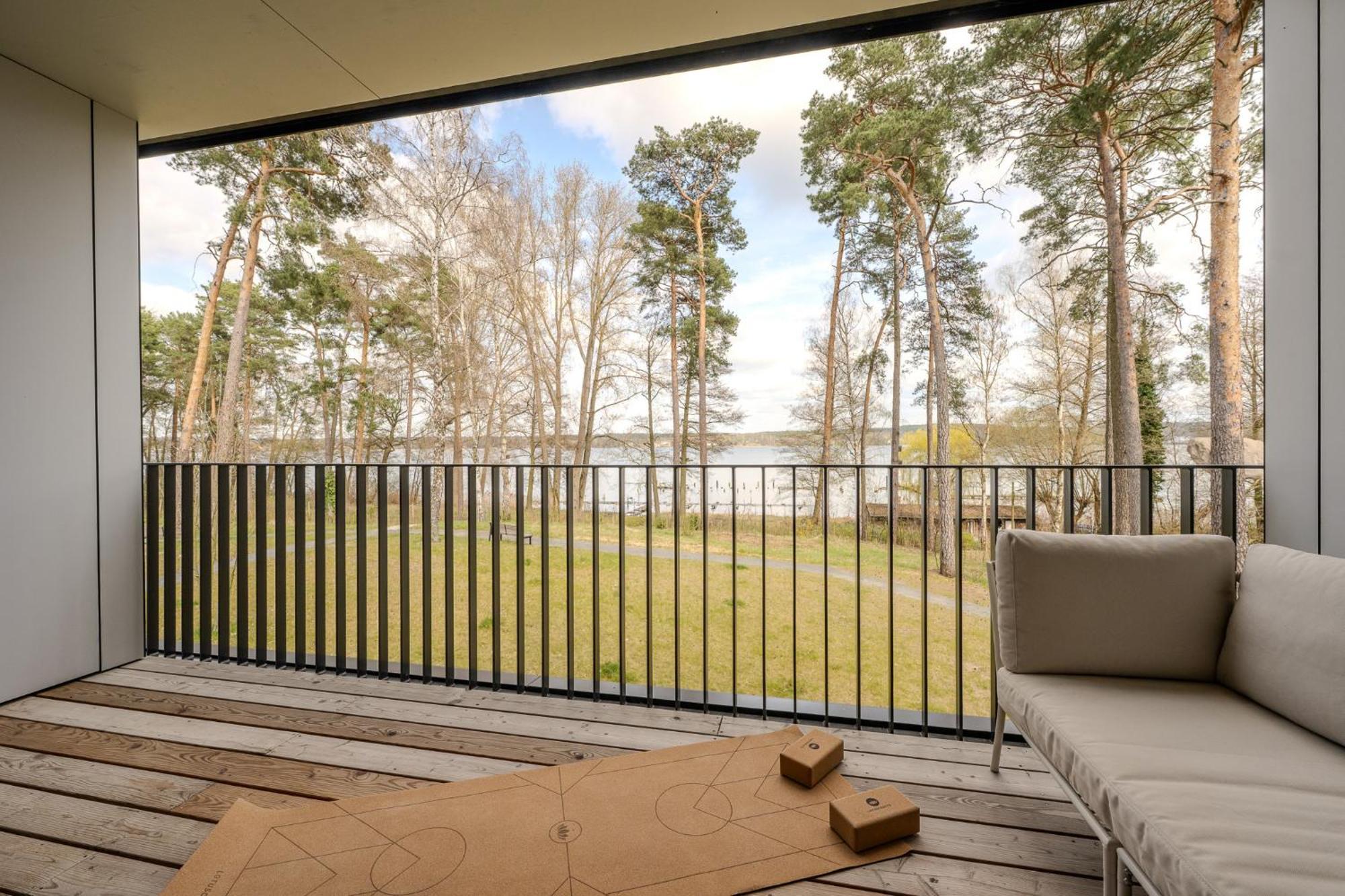 Marina Maisonette Seeblick Mit Pool Und Sauna Bad Saarow Buitenkant foto